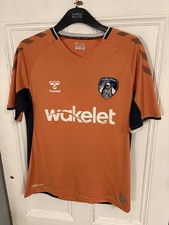 Men’s Hummel Oldham Athletic Away Jersey 2019-20 Orange Size Large