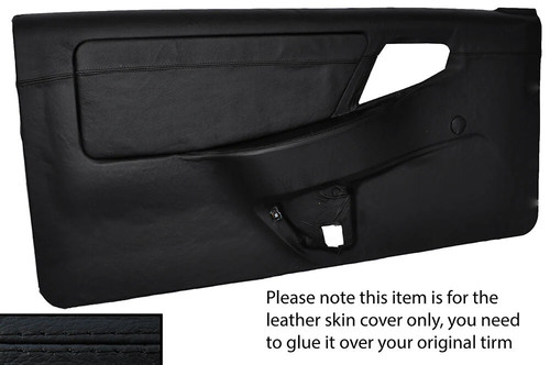 Black stitch full door - stitch, card