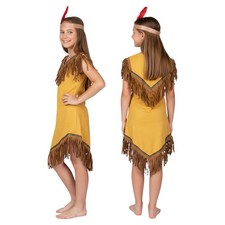 Girls Indian Native Costume