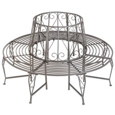 Garden bench steel 360ﾰ - bench,