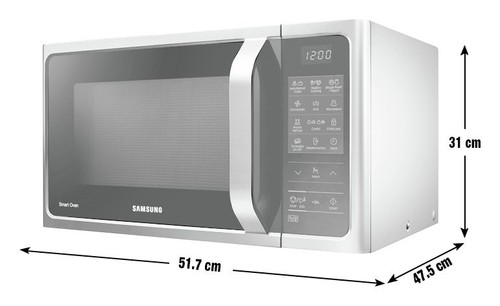 Samsung mc28h5013as 28l 900w - samsung,