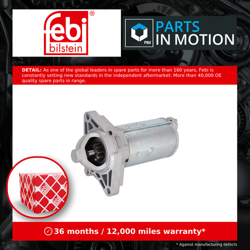 Starter motor fits renault - motor,