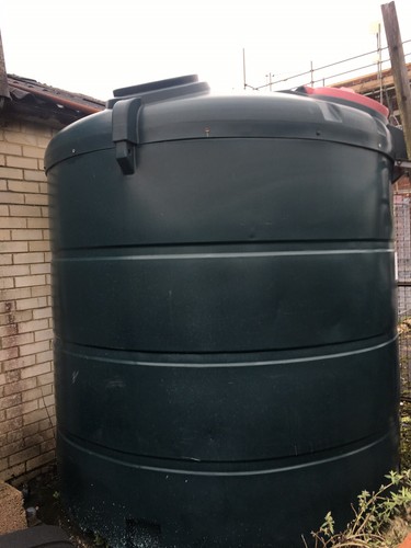Bunded oil tank used 5000 - bunded,