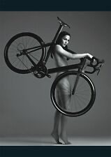 Victoria Pendleton Cycling Olympic Nude BW POSTER