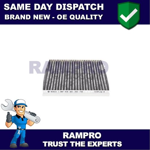 Rampro cabin filter fits - cabin,