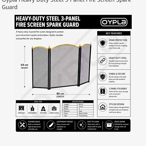 Oypla heavy duty steel panel - heavy,