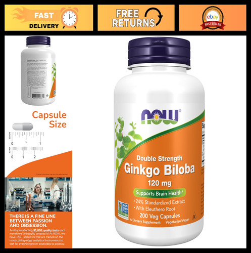 Ginkgo biloba 120mg double - ginkgo,