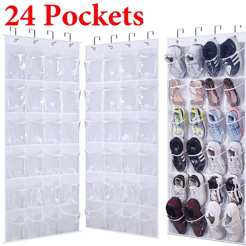 24pocket hanging shoe - shoe, holder