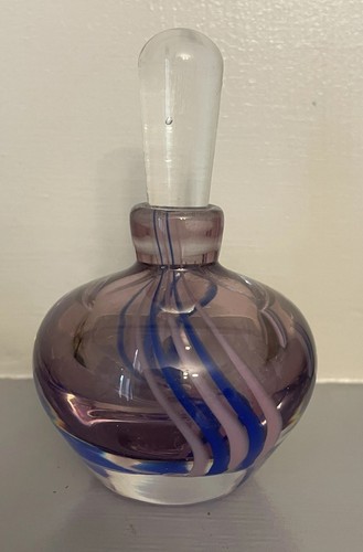 Vintage art glass perfume - glass,
