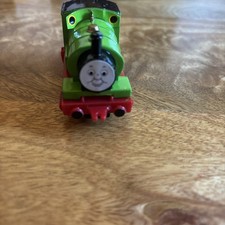 Vintage ERTL PERCY Thomas the Tank Engine Sticker Face 1984 RARE Diecast Train