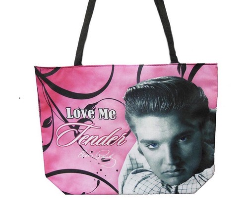Elvis presley tote bag - presley, love