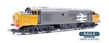 HORNBY 'OO' GAUGE R348 BR RAILFREIGHT GREY CLASS 37 37063 DIESEL LOCOMOTIVE