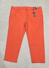 TU Women's Orange Pedal Pusher