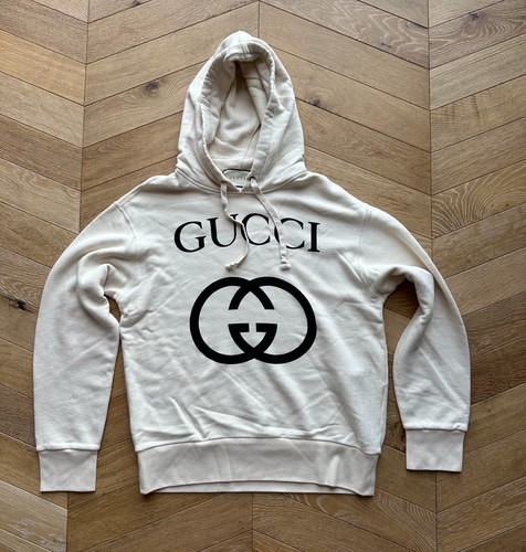 Gucci cream and black logo - gucci,