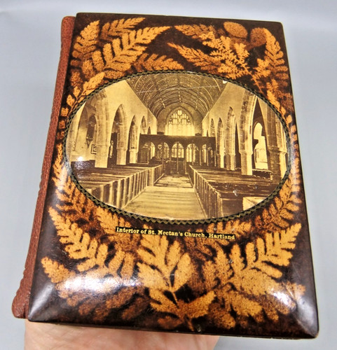 Antique mauchline fern - antique, ware