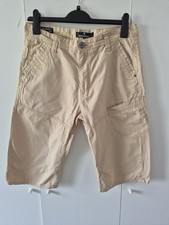 Mens Twisted Soul Beige Cargo