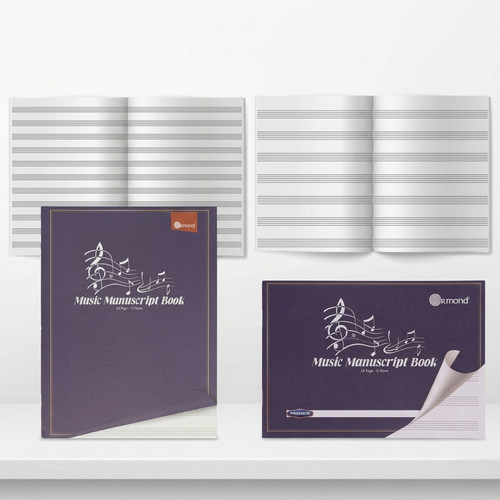 Music writing book manuscript - writing,