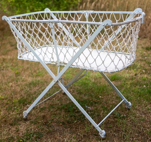 Victorian wrought iron folding - iron,
