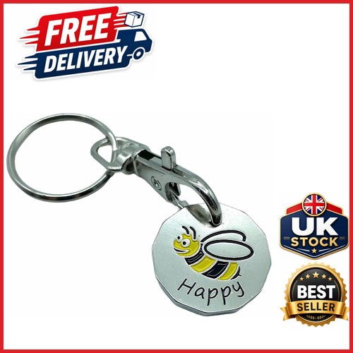 Trolley token keyring with - token,