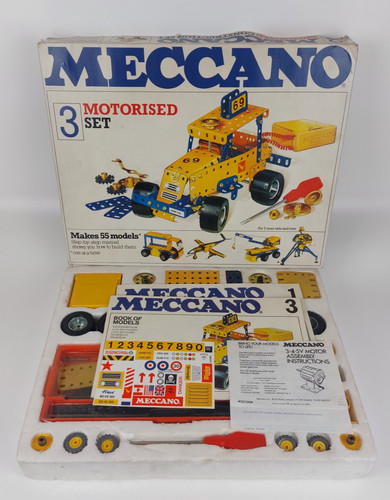 Vintage meccano 3 - meccano, no.