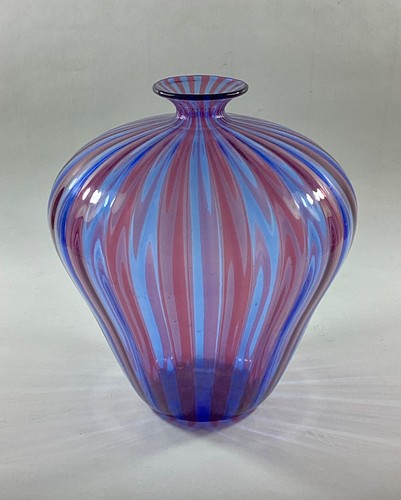 Zennaro murano glass vase - murano,