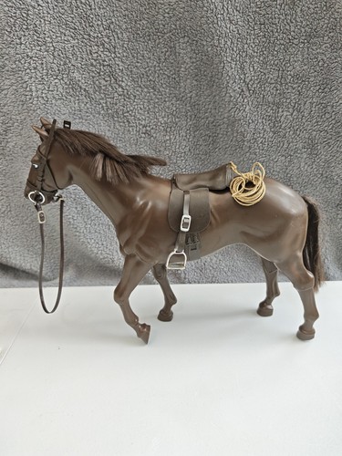 Vintage action man horse brown - vintage,