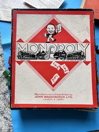 Vintage monopoly - vintage,