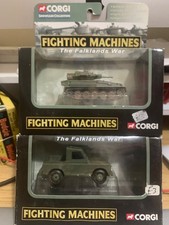 corgi fighting machines and landrover Falklands war