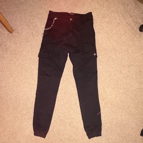Denim wise cargo black - denim,