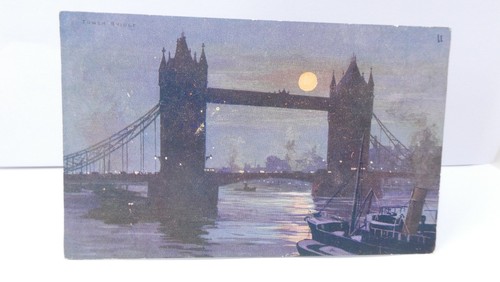 Tower bridge london postcard - tower,