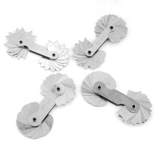 Radius template gauge - template,