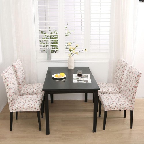Pink floral stretch - pink,