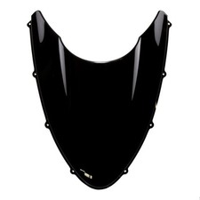 MPW Double Bubble Black Windshield Screen for Ducati 1098 R 08-09