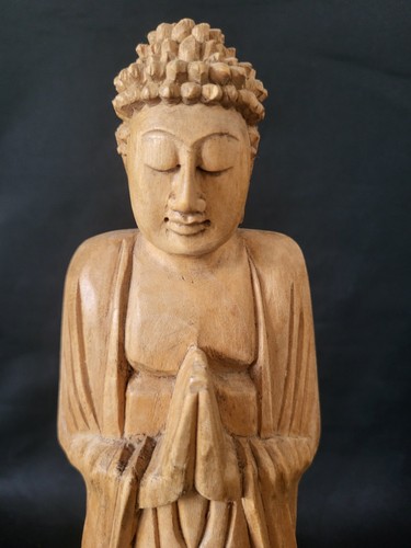 Vintage hand carved wooden - vintage,