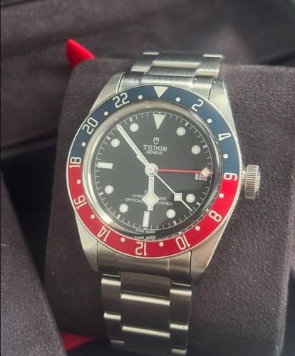 Tudor black bay - pepsi, gmt