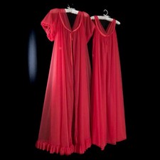 Vintage 2pc JENELLE Red