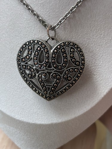 Vintage ornate marcasite style - vintage,