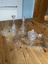Vintage Glass Dressing Table