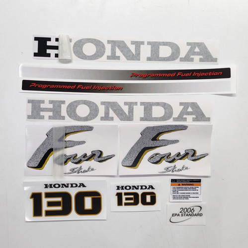 Honda 130hp 130 gold - 130, decal