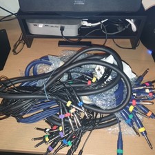 Buy 2 get 3, 8-Way TRS Jack Loom 9 ft Multi-Pair Patch Snake Cable