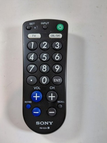 Sony ez4 universal remote - sony,