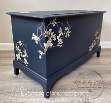 CHOOSE YOUR COLOUR - Stag Minstrel Blanket Box / Ottoman