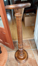 Vintage fluted column plant stand, flowers wedding display