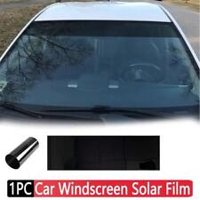 New Bright Sun Strip Protection Black Stop Sun Glare Self Cling Car Visor Film