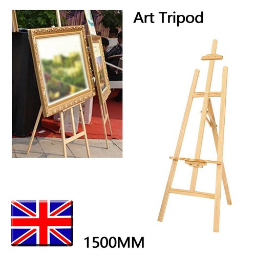 5ft studio wooden easel - 5ft,
