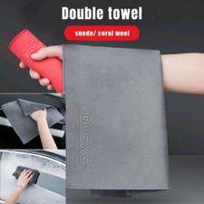 1Pc Super Absorbent Car Drying Towel Double-sided Cleaner Cleaning Cloth 30*60cm