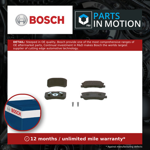 Brake pads set fits mitsubishi - brake,