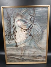 Sulamith Wulfing "The Star" Oil Painting Framed COPY holland 