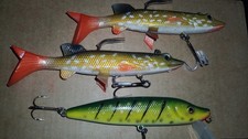 THREE PIKE LURES