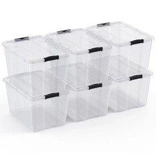 6-Pack Stackable 34 Quart